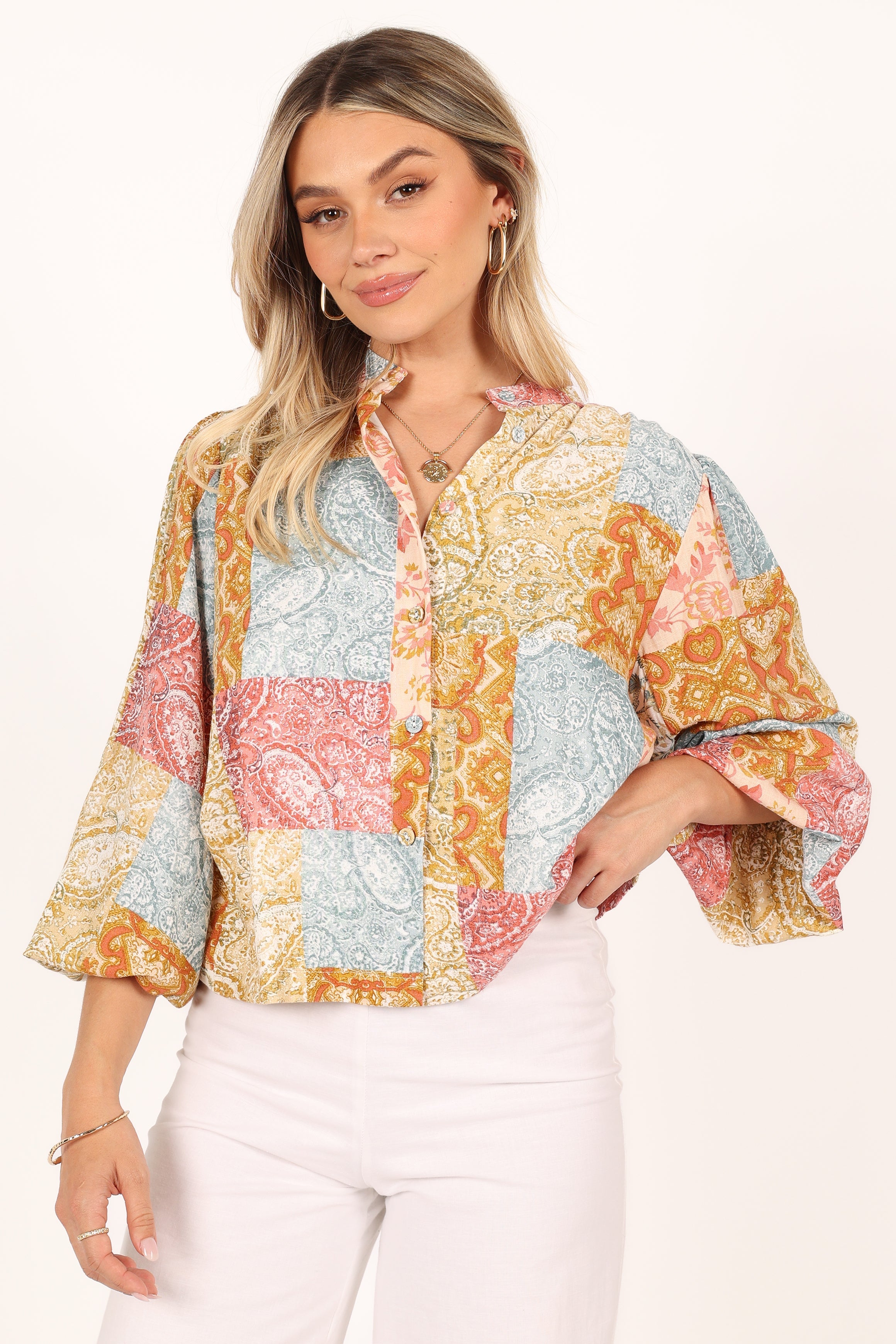 TOPS @Maxine Blouse - Multi