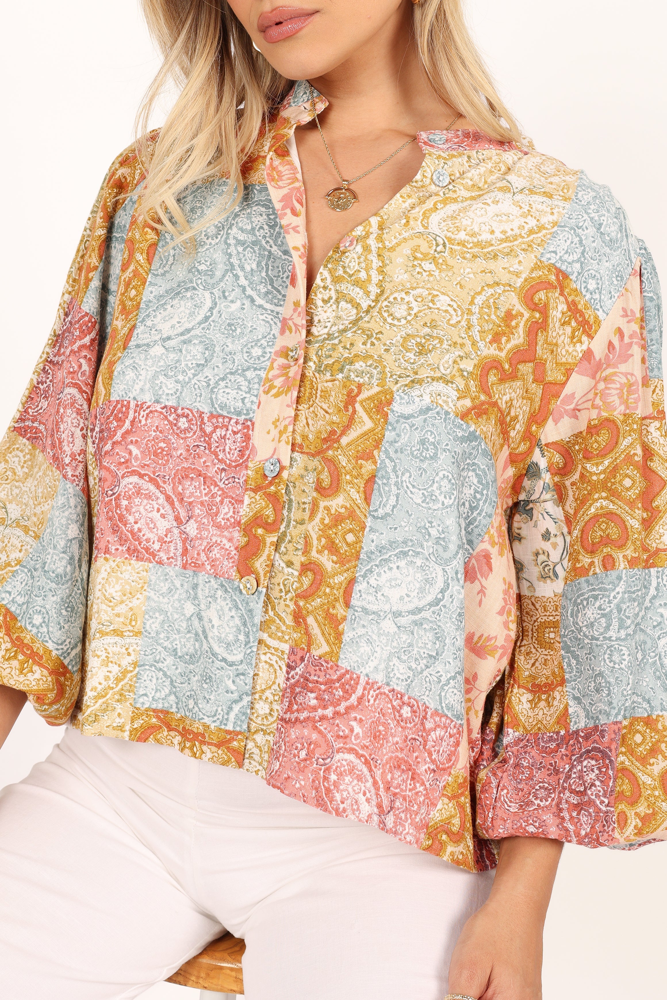 TOPS @Maxine Blouse - Multi