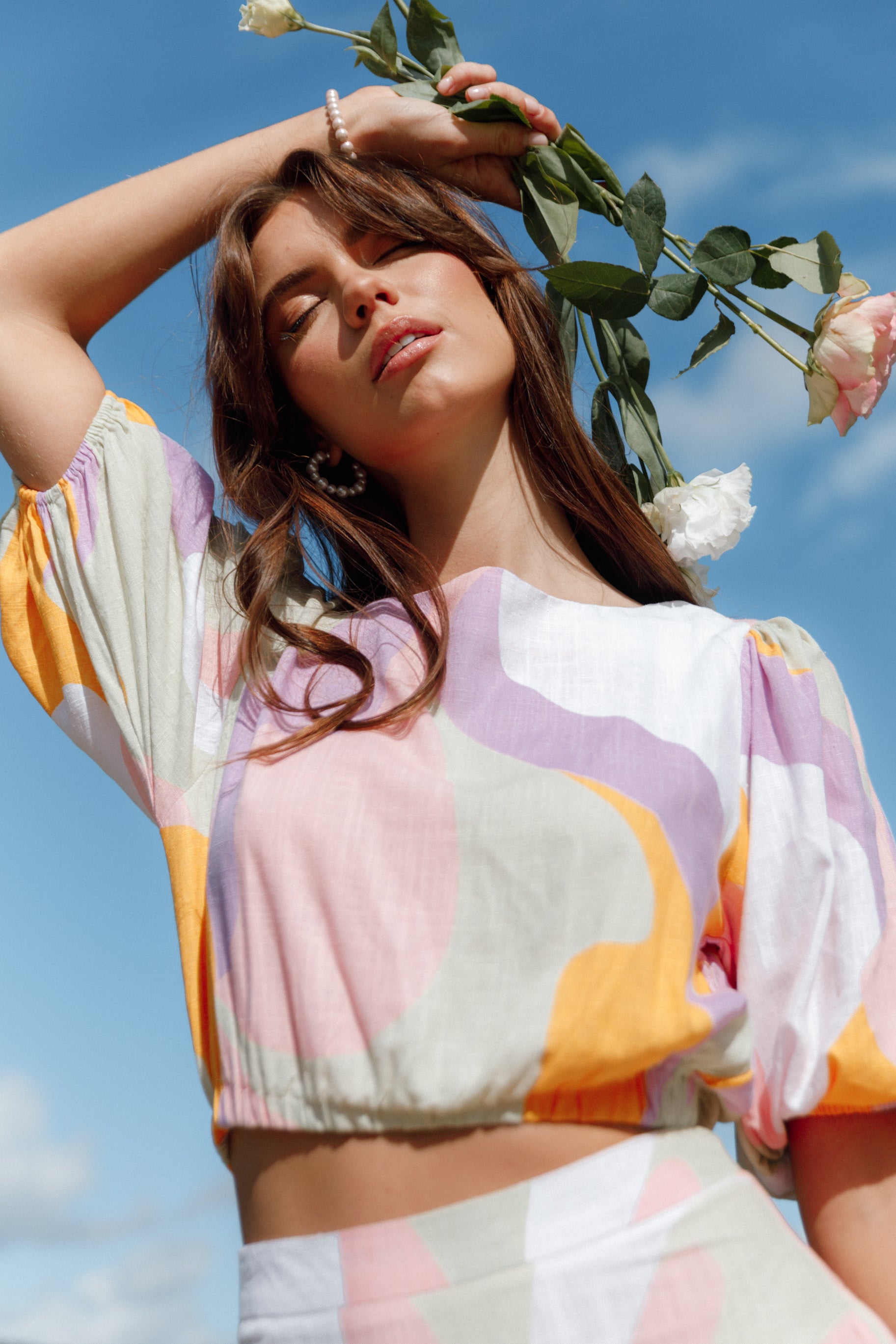 TOPS Winifred Top - Pink Multi