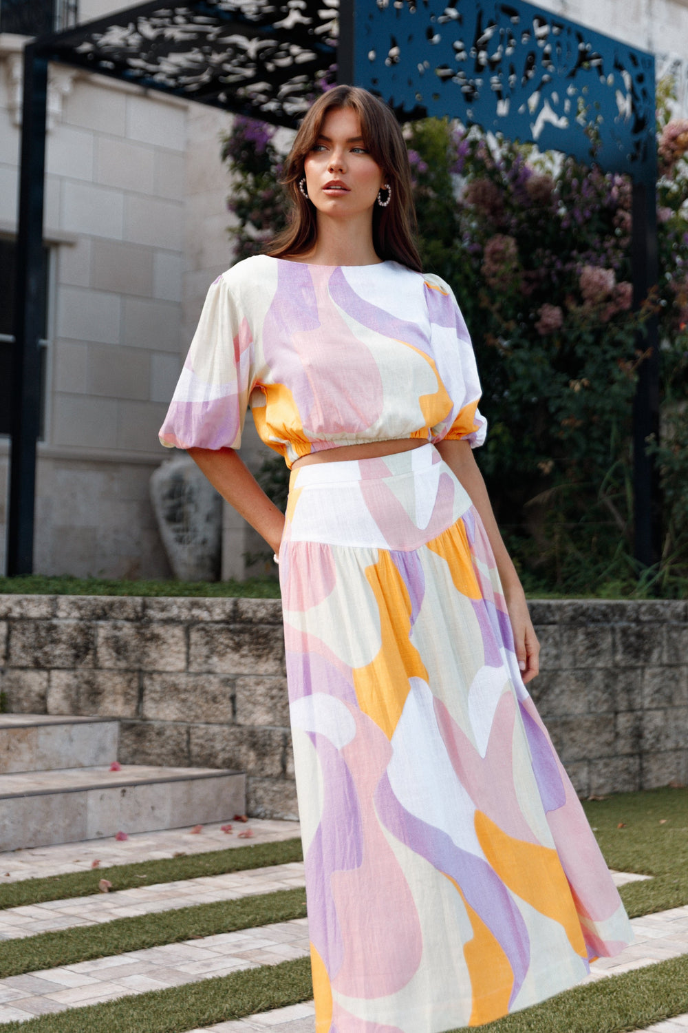 Collective Tops - Winifred Top - Pink Multi secondary image