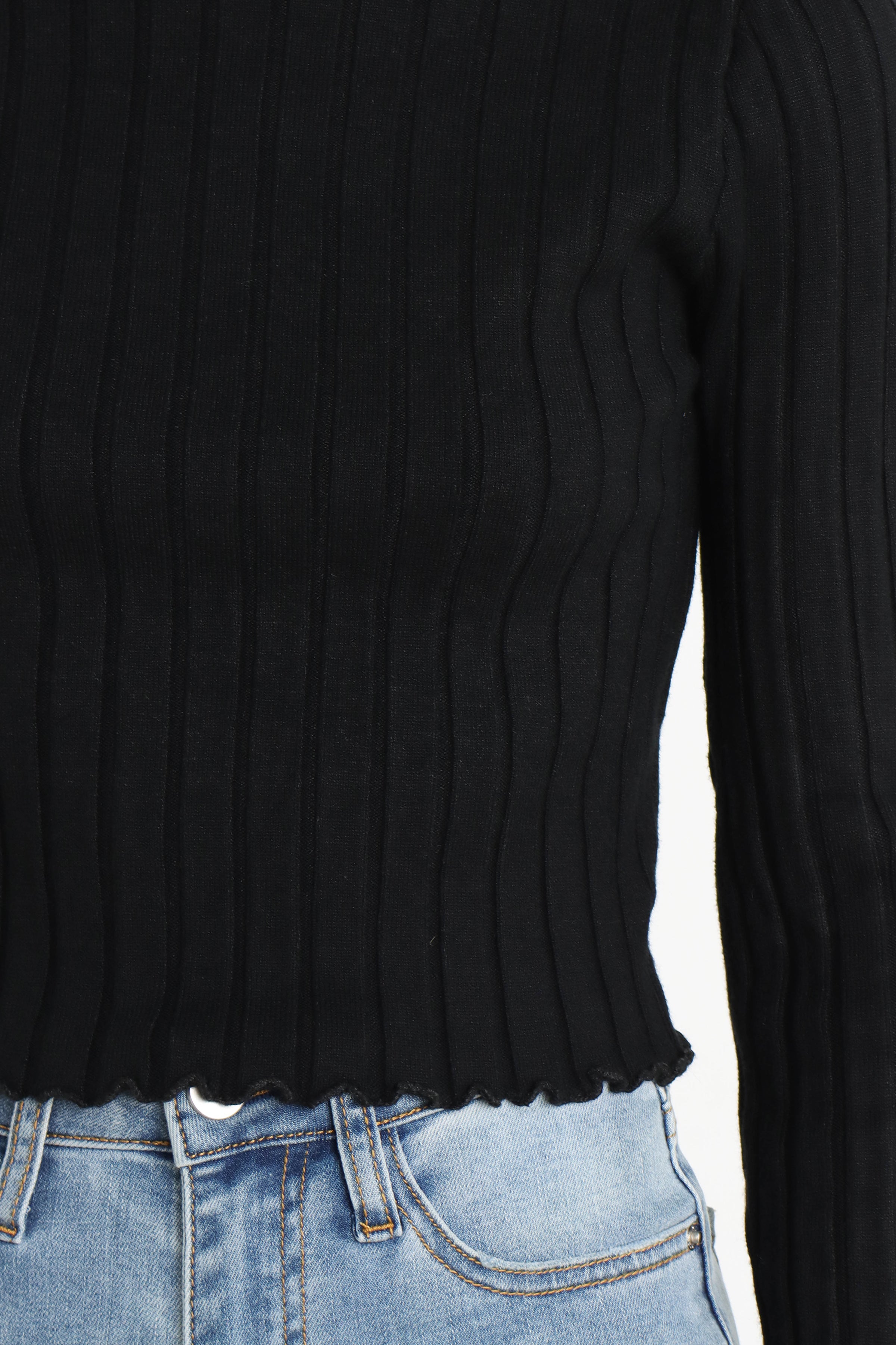 TOPS @Yasmine Top - Black