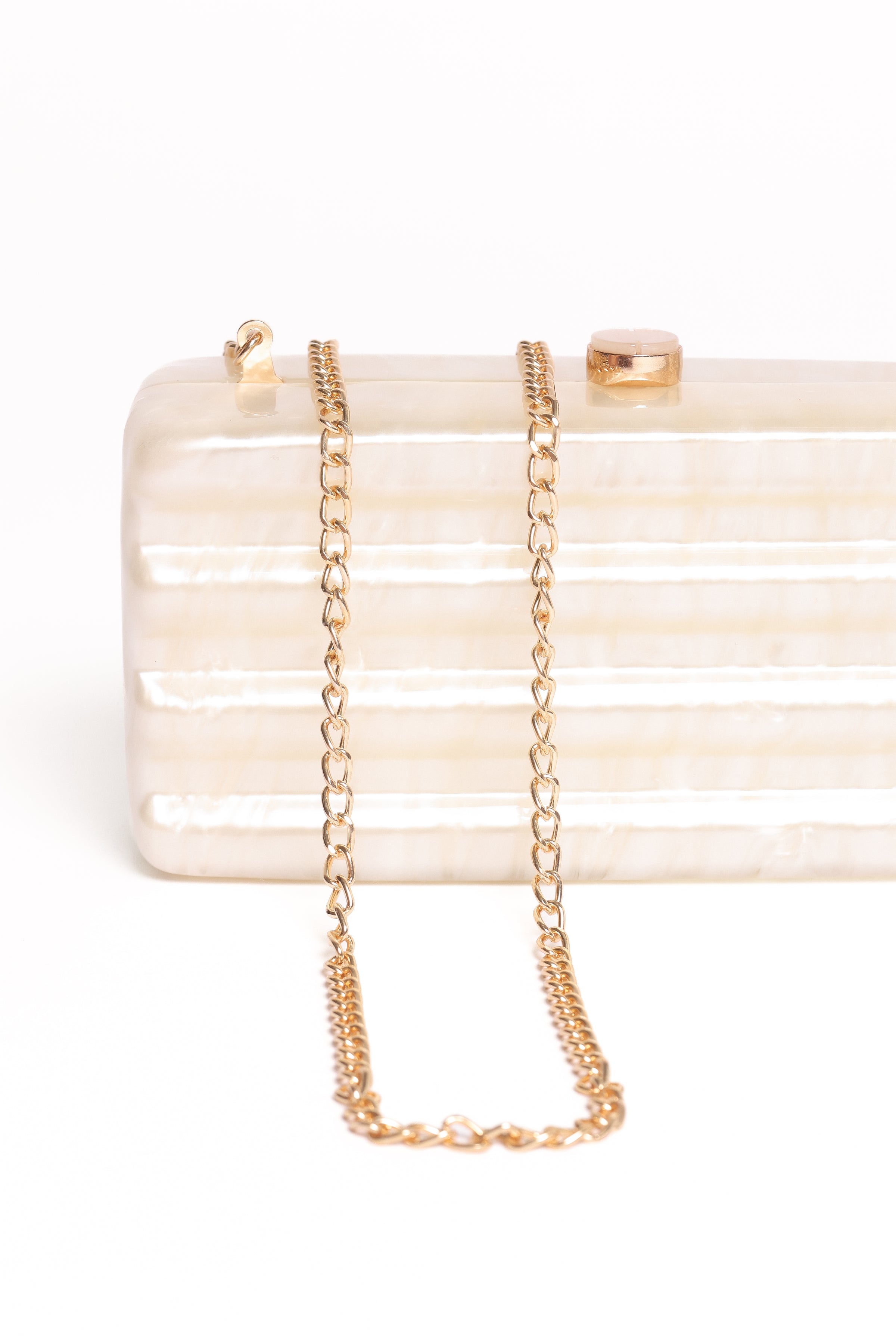 Helena Clutch - Pearl