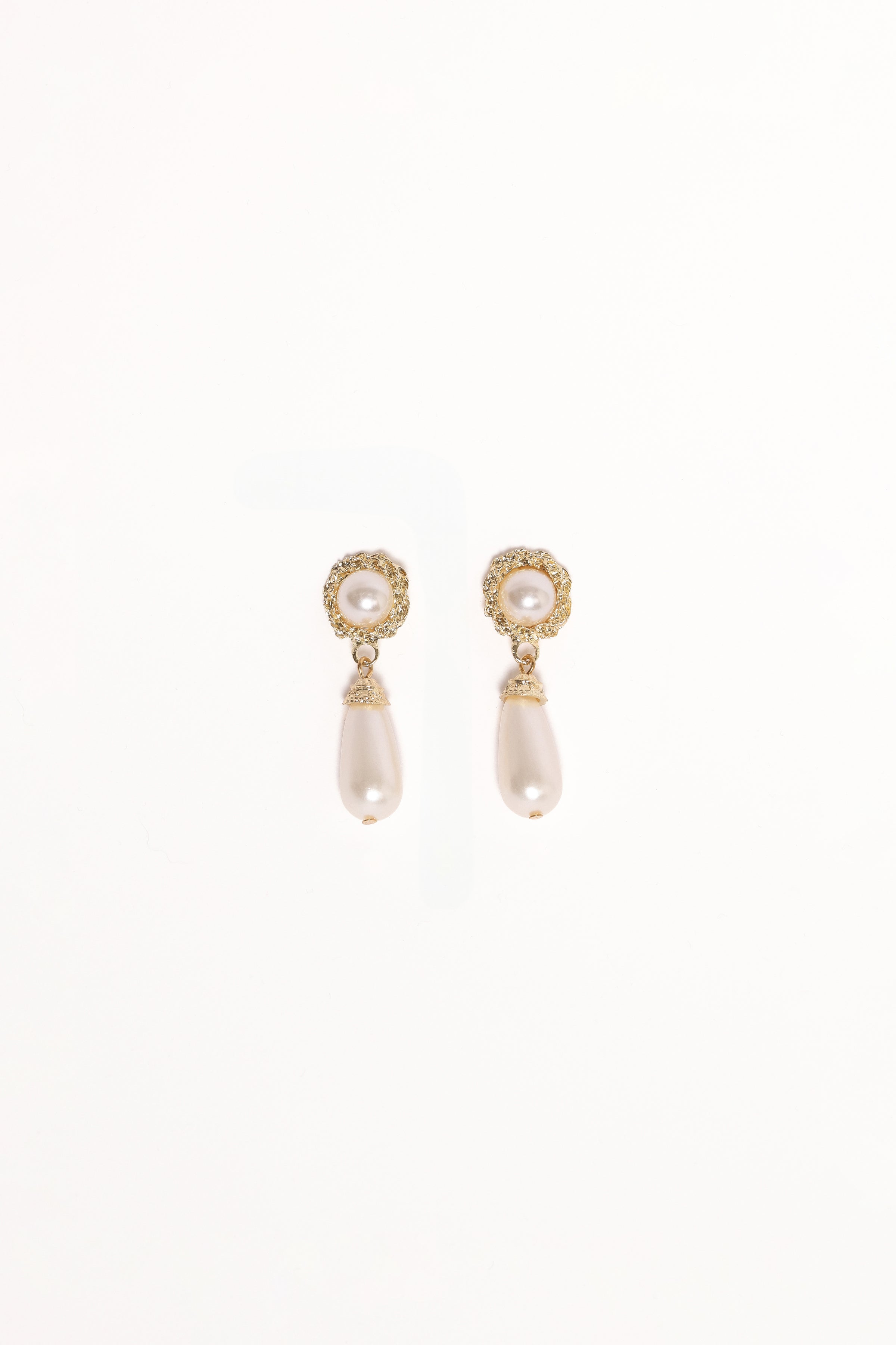 Estelle Earrings - Gold/Pearl