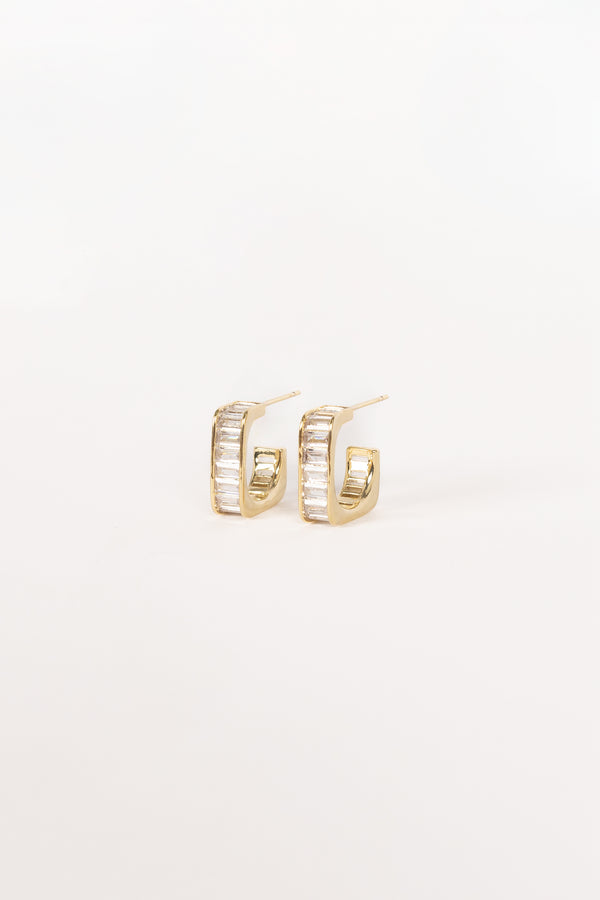 Tiffany Hoop Earrings - Gold