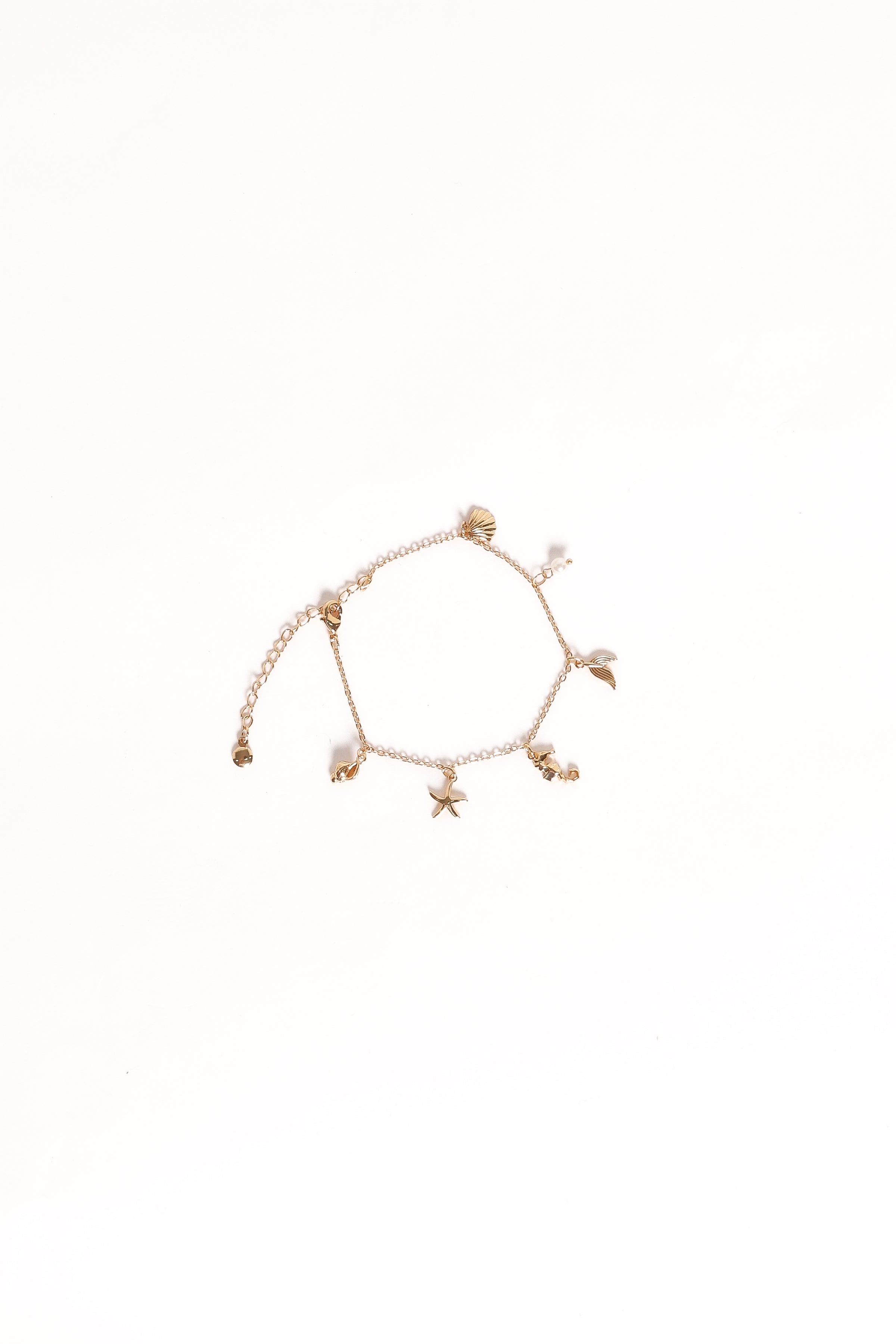 Alex Charm Bracelet - Gold