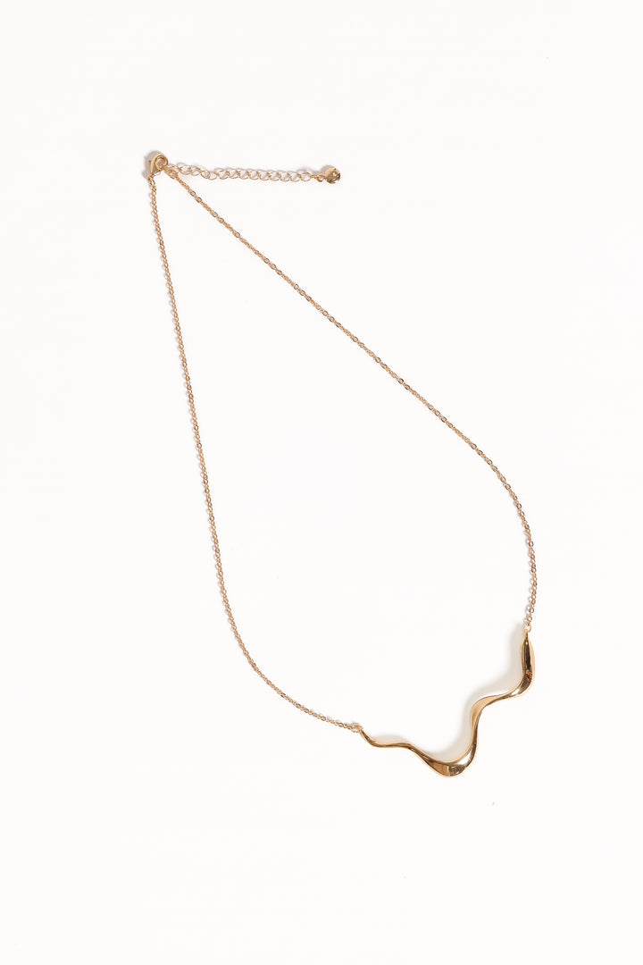 Collective Dress - Kelly Necklace - Gold secondary image