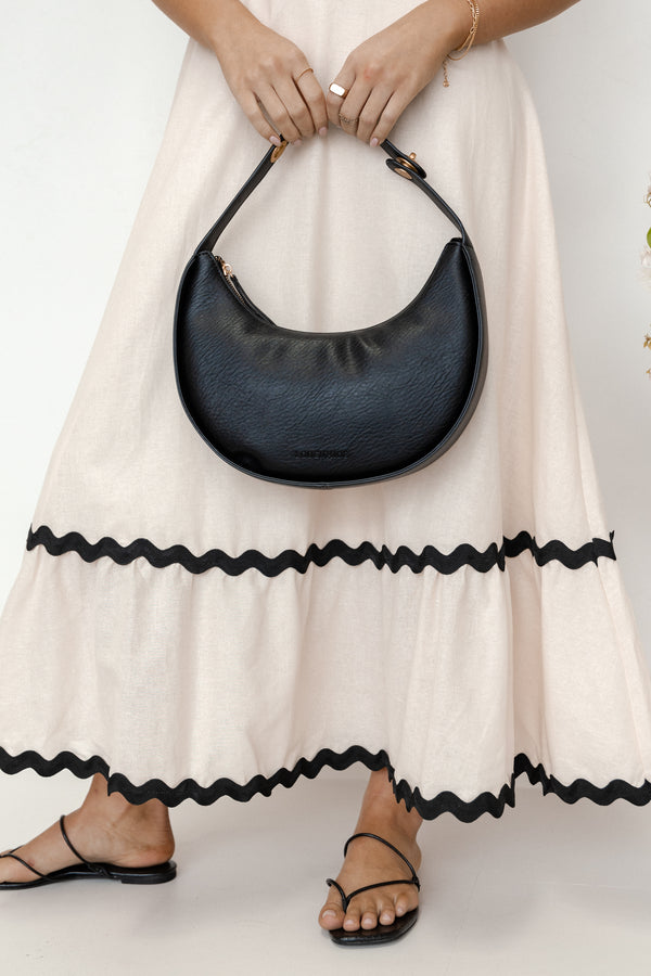 Luna Shoulder Bag - Black