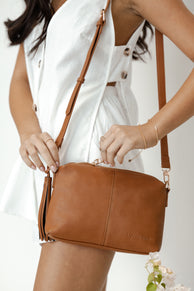 Baby Daisy Crossbody Bag - Tan