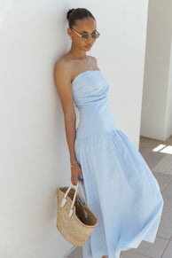 Stella Maxi Dress - Cornflower