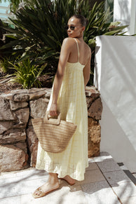Alyah Maxi Dress - Butter Yellow