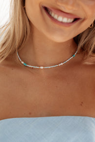 Molly Necklace - Blue