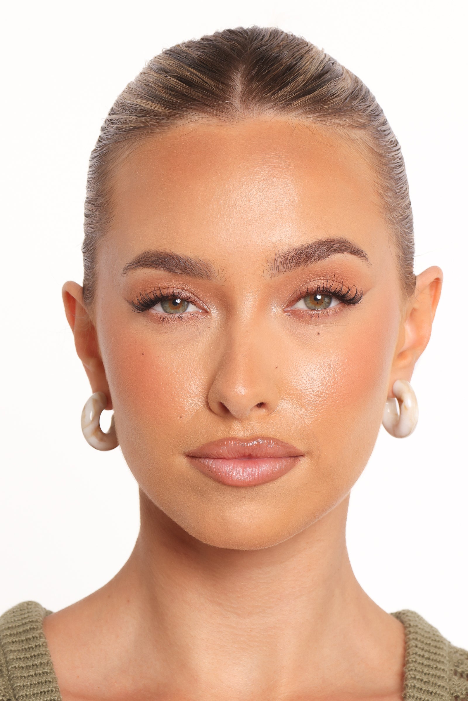 Tahlia Earrings - Cream