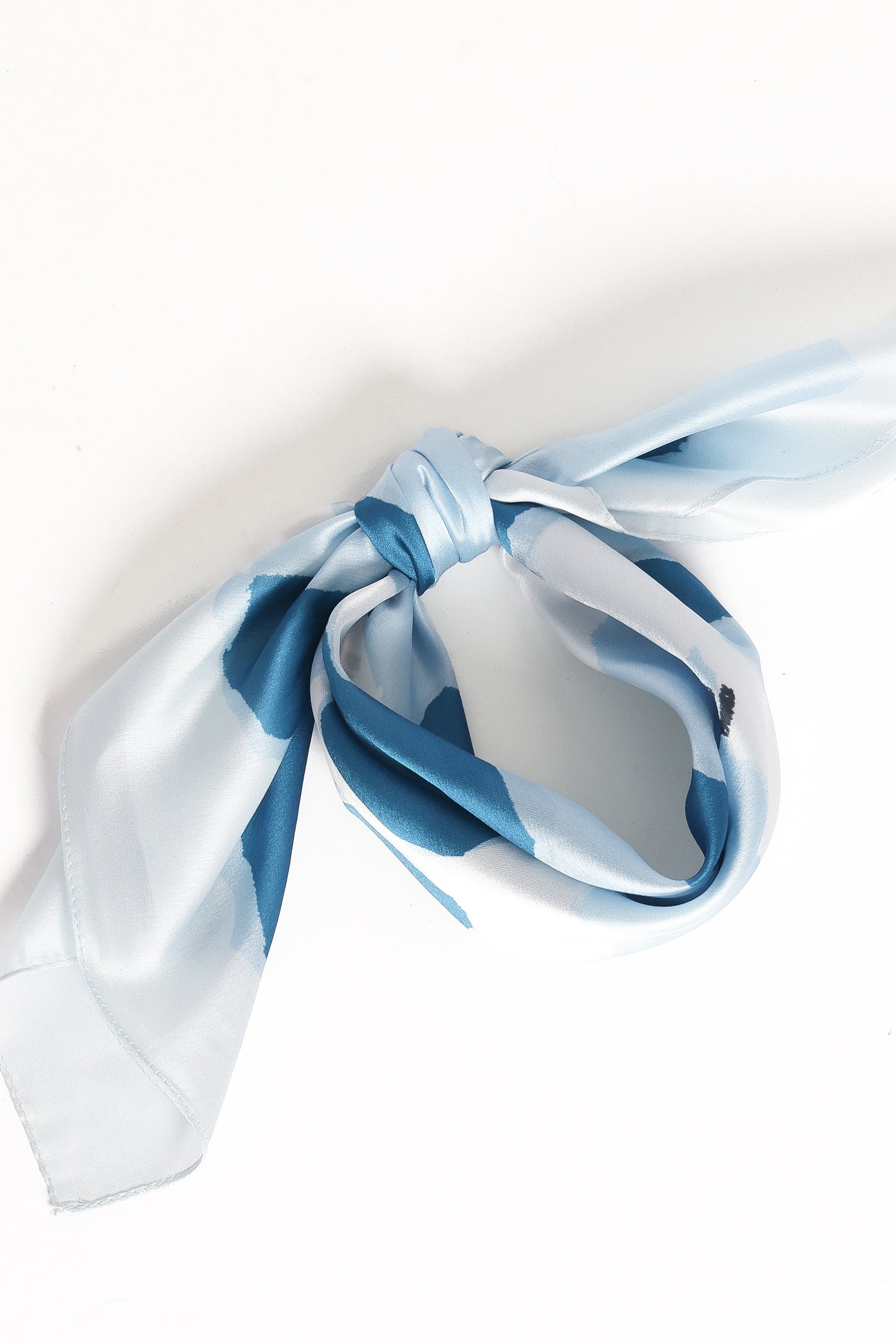 Neve Hair Scarf - Blue