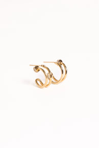 Megan Earrings - Gold