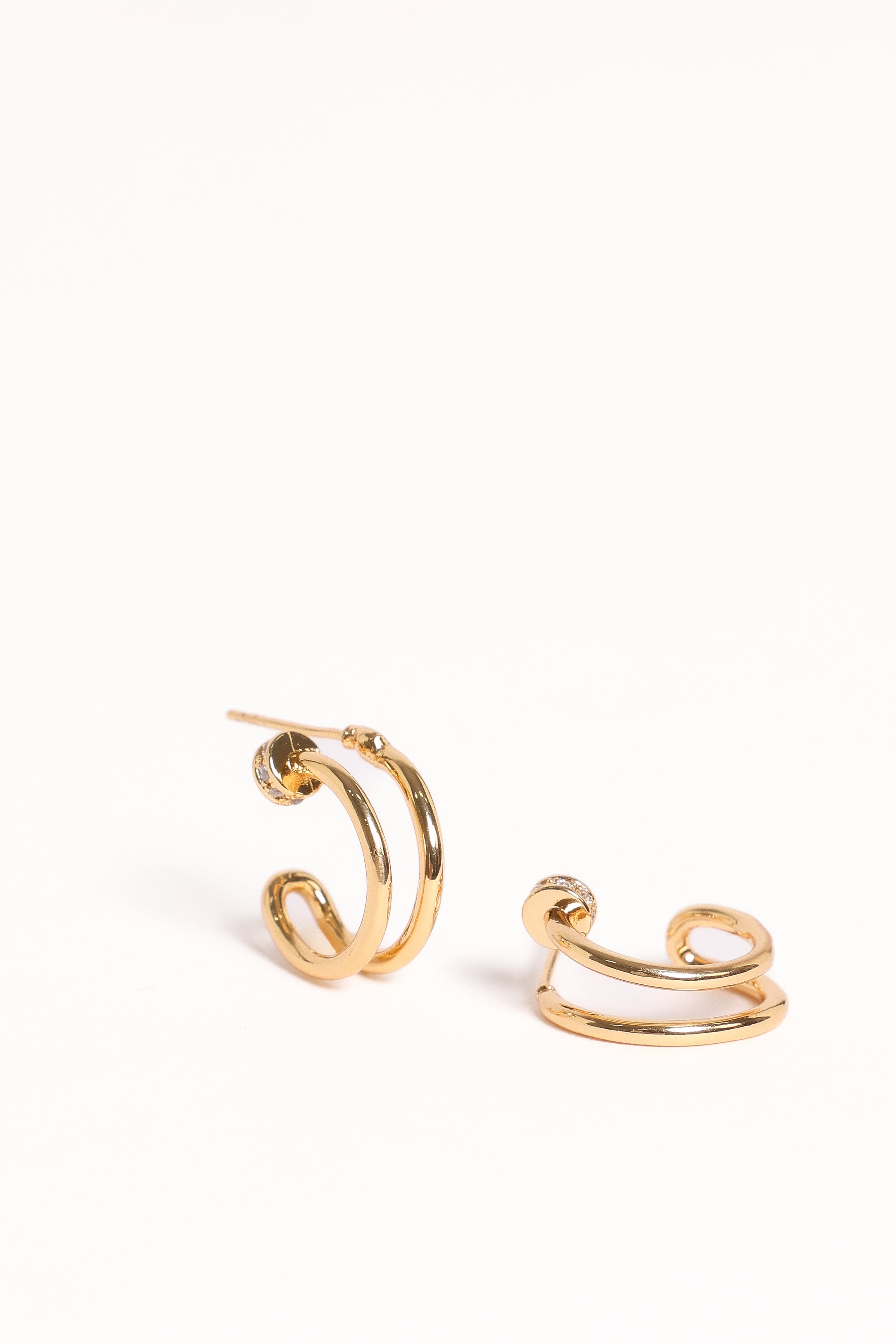 Megan Earrings - Gold