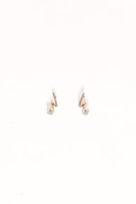 Freya Flower Earrings - Gold