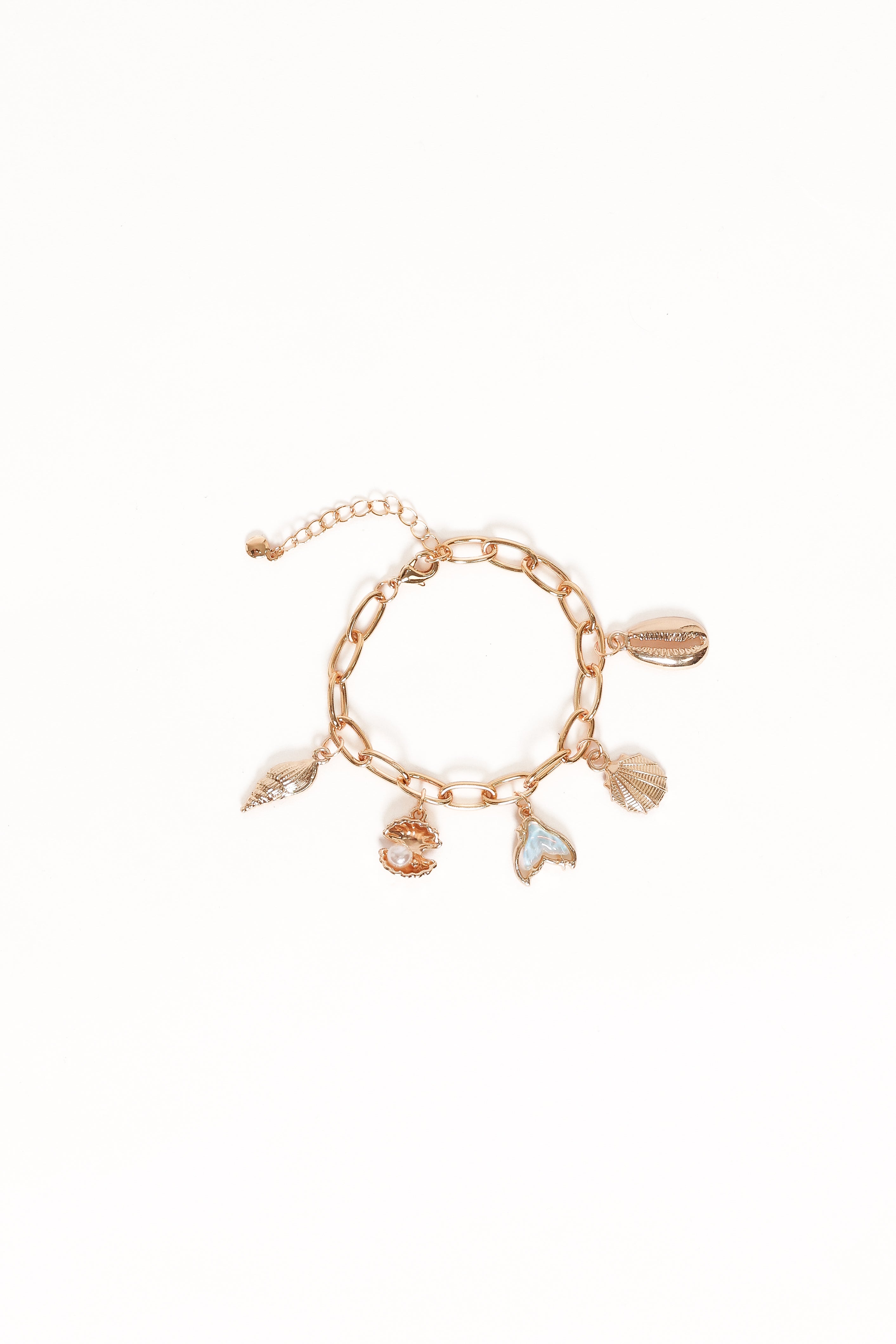 Penny Charm Bracelet - Gold