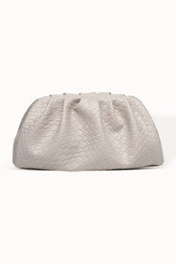 Macy Woven Clutch - Malt