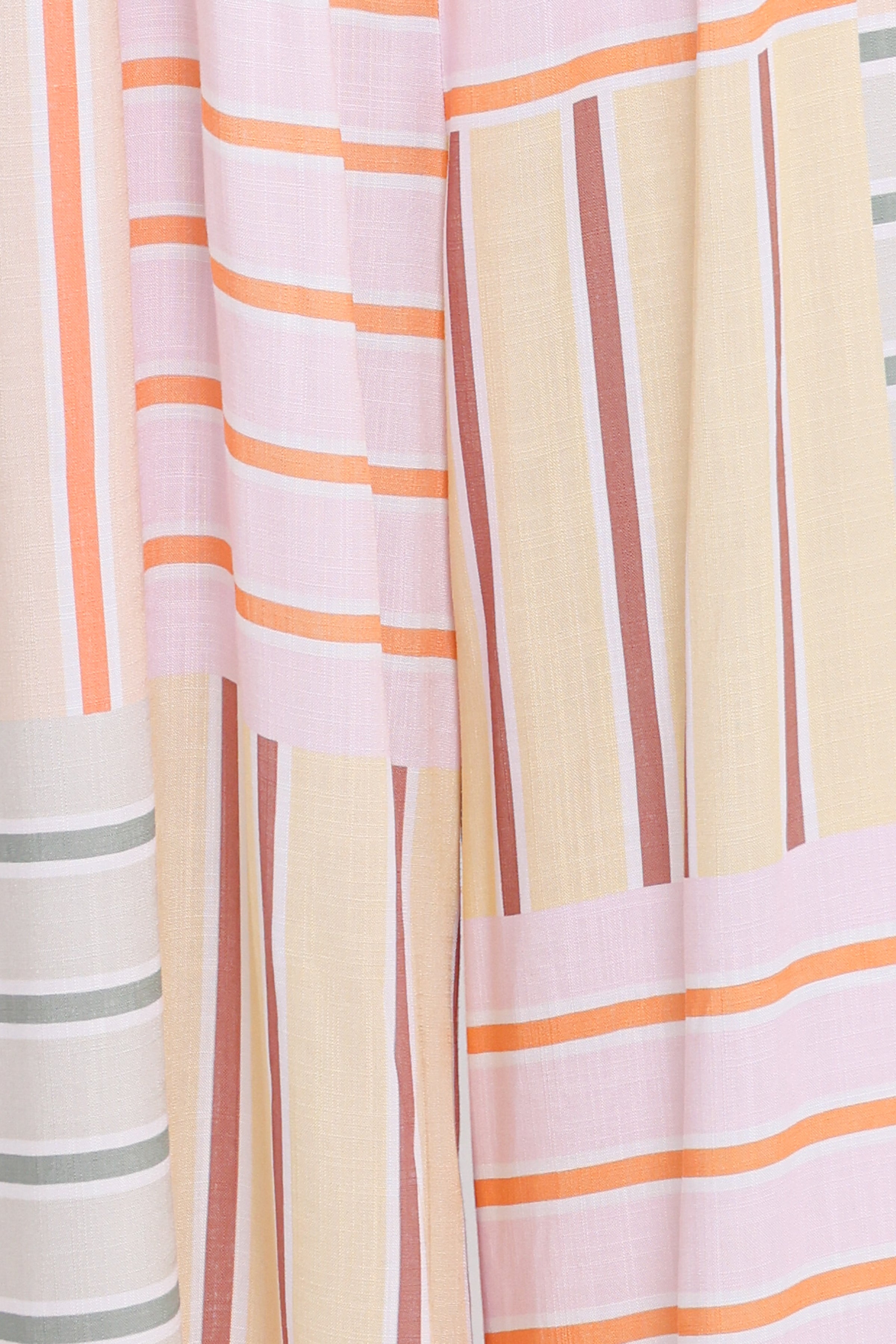 Abegail Flowy Jumpsuit- Multi Stripe