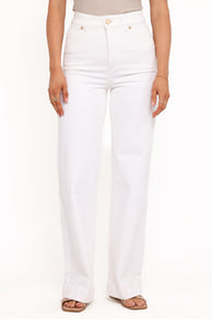 Abrand 94 High Wide Jeans - White Gold