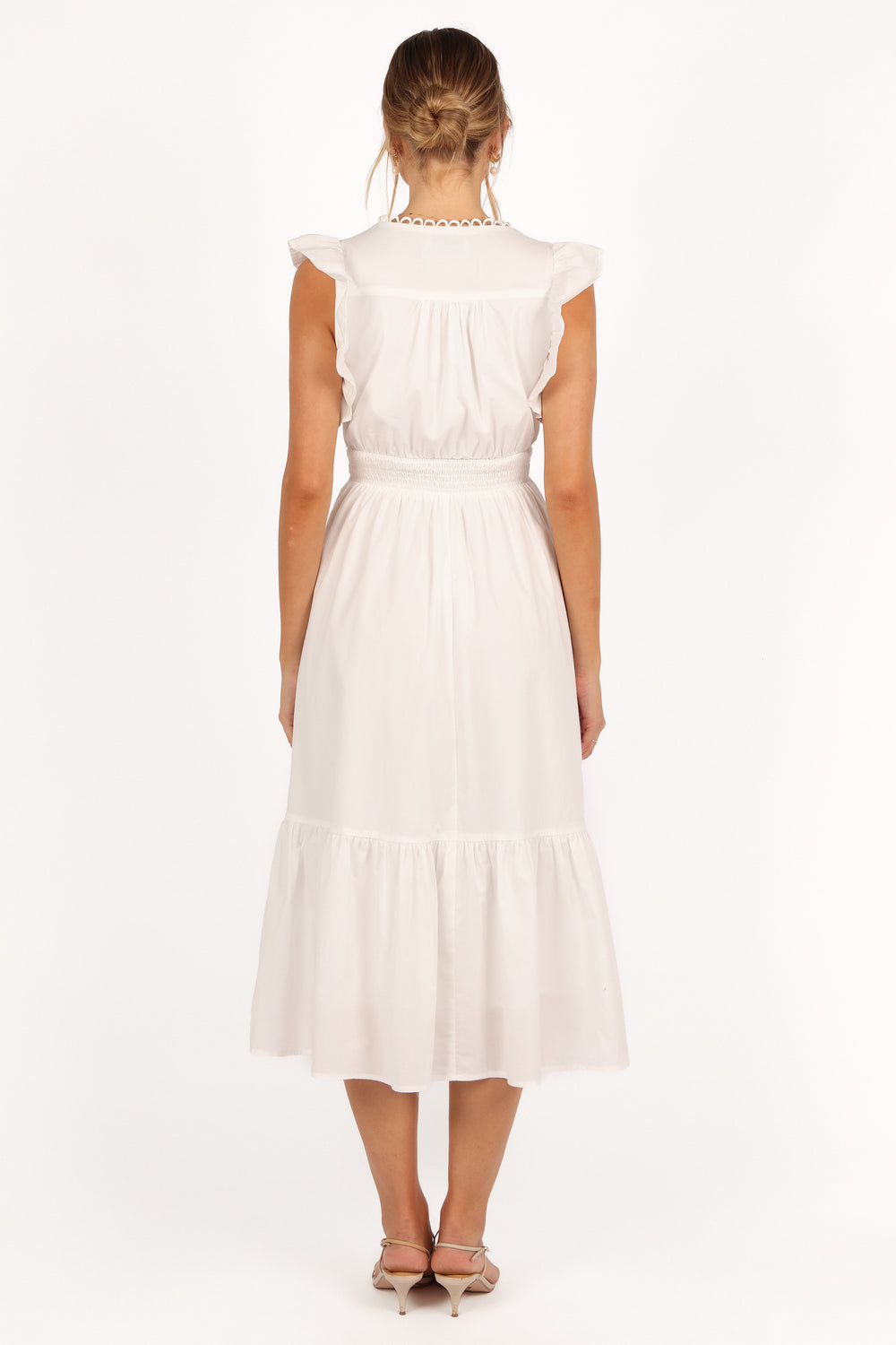 Collective Dress - Acadia Midi Dress - White fifth image