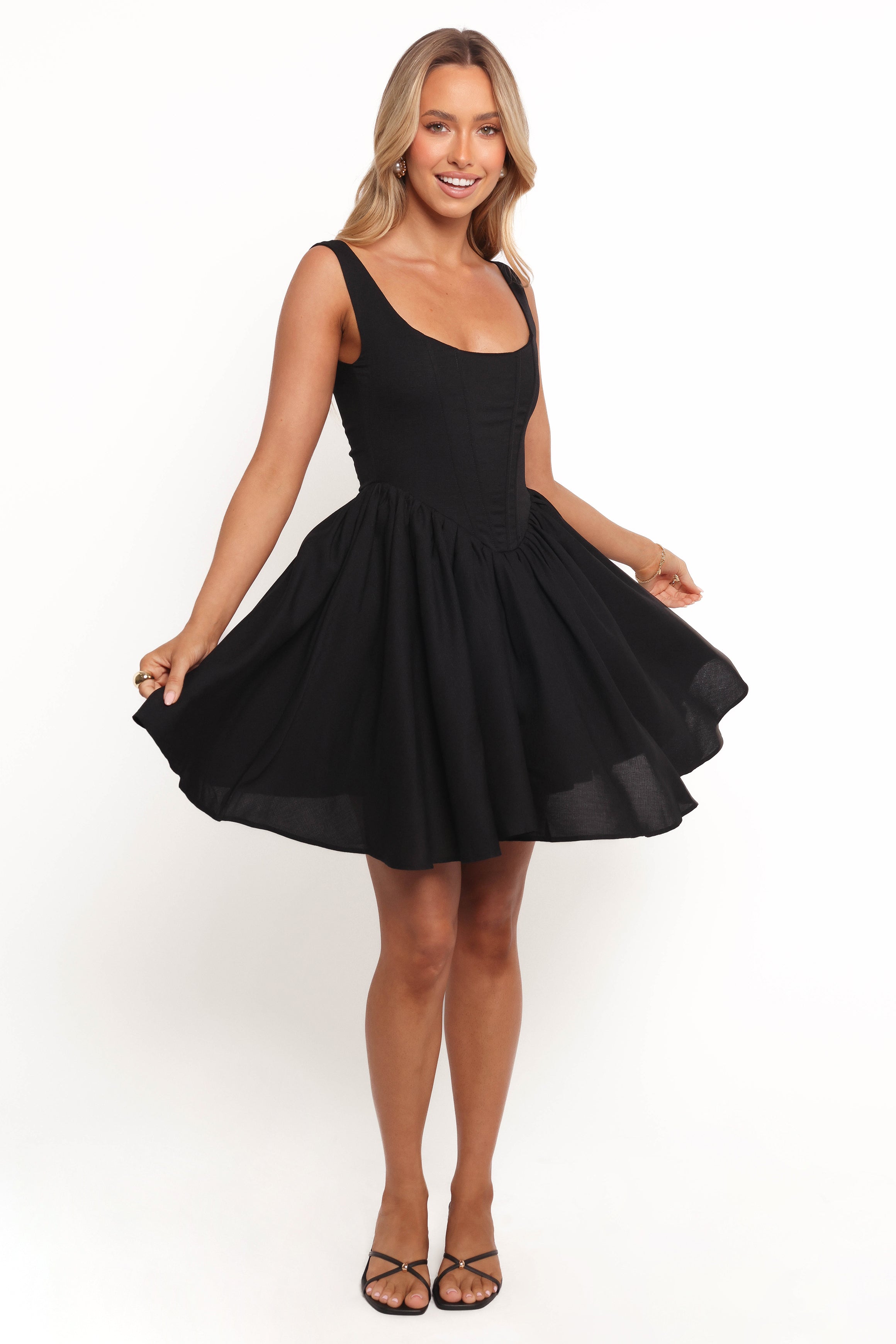 Acton Mini Dress - Black