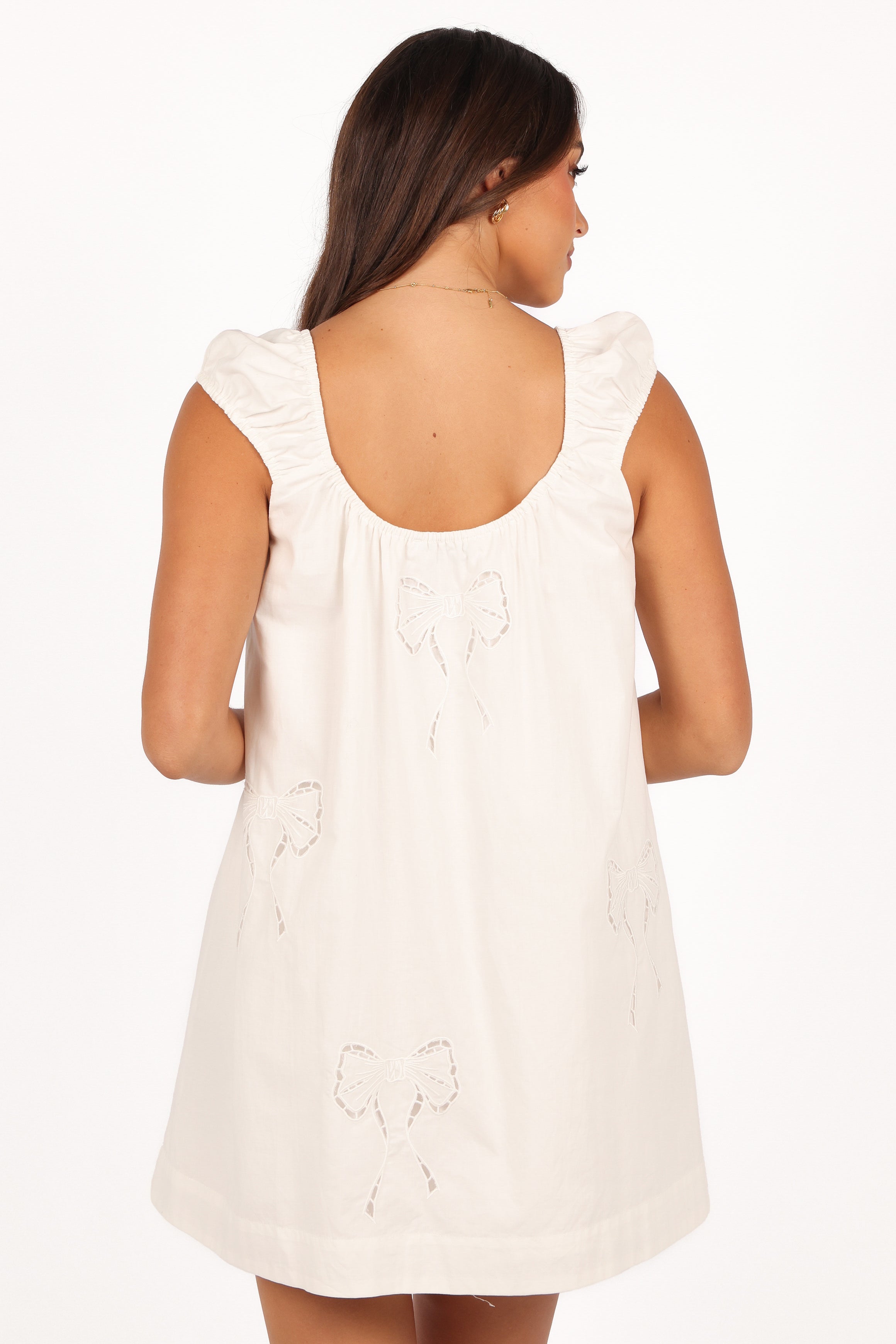 Adona Mini Dress - Off White