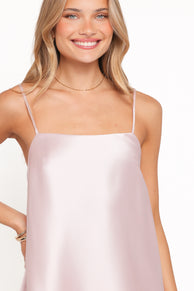 Airlie Mini Dress - Baby Pink
