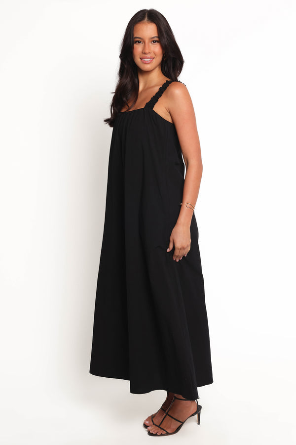 Alessandra Maxi Dress - Black