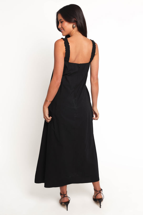 Alessandra Maxi Dress - Black