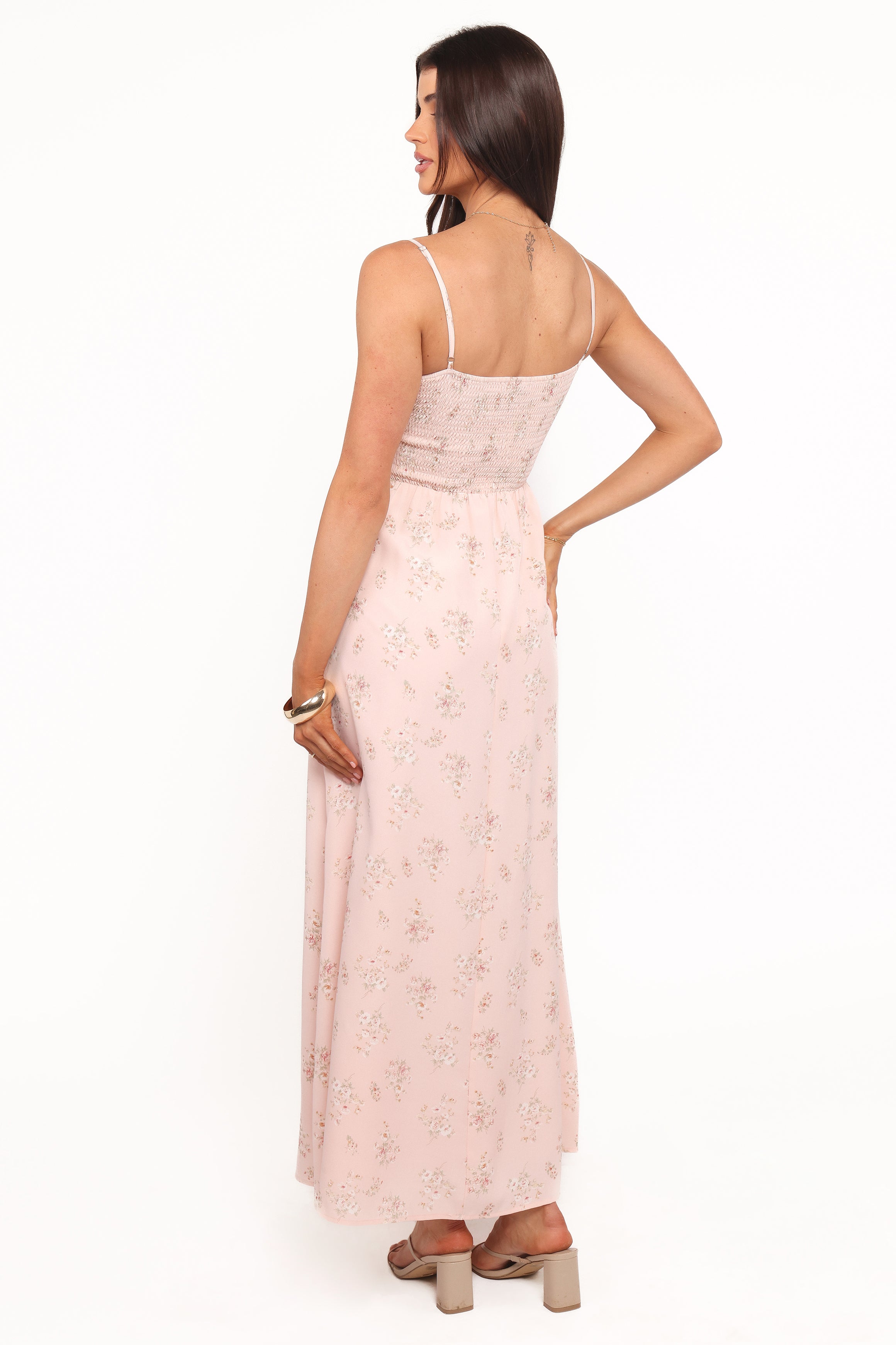 Alouette Maxi Dress - Pink Floral