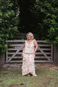 Andie Skirt Set - Peony
