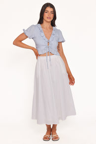 Andra Top - Light Blue