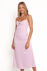 Andreya Midi Dress - Lilac