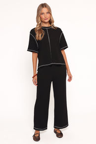 Angler Knit Set - Black