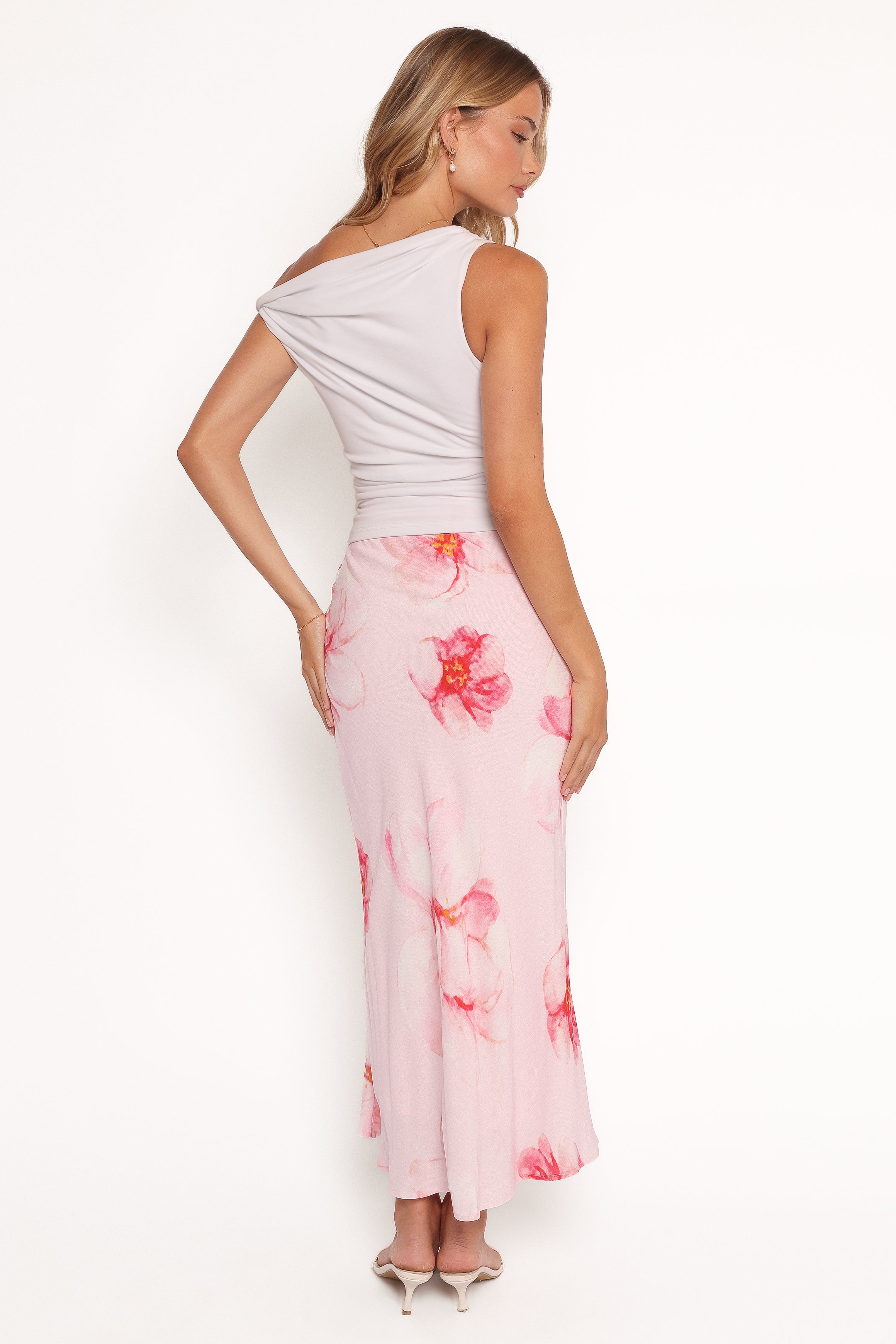 Antonina Maxi Skirt - Pink