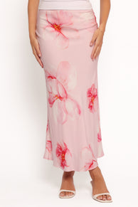 Antonina Maxi Skirt - Pink