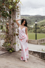 Antonina Maxi Skirt - Pink