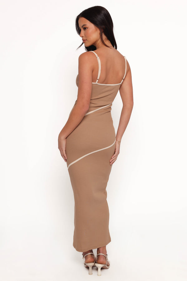 Arah Midi Dress - Beige