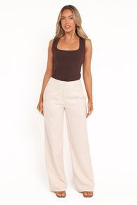 Archer Linen Pants - Cream