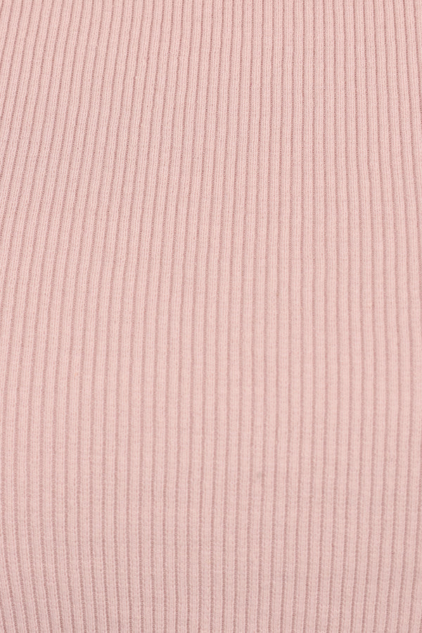 Ari Ribbed Tank Top - Blush