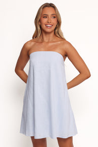 Arles Mini Dress - Blue