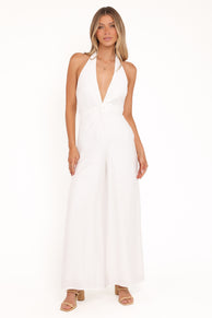Arlette Jumpsuit - White