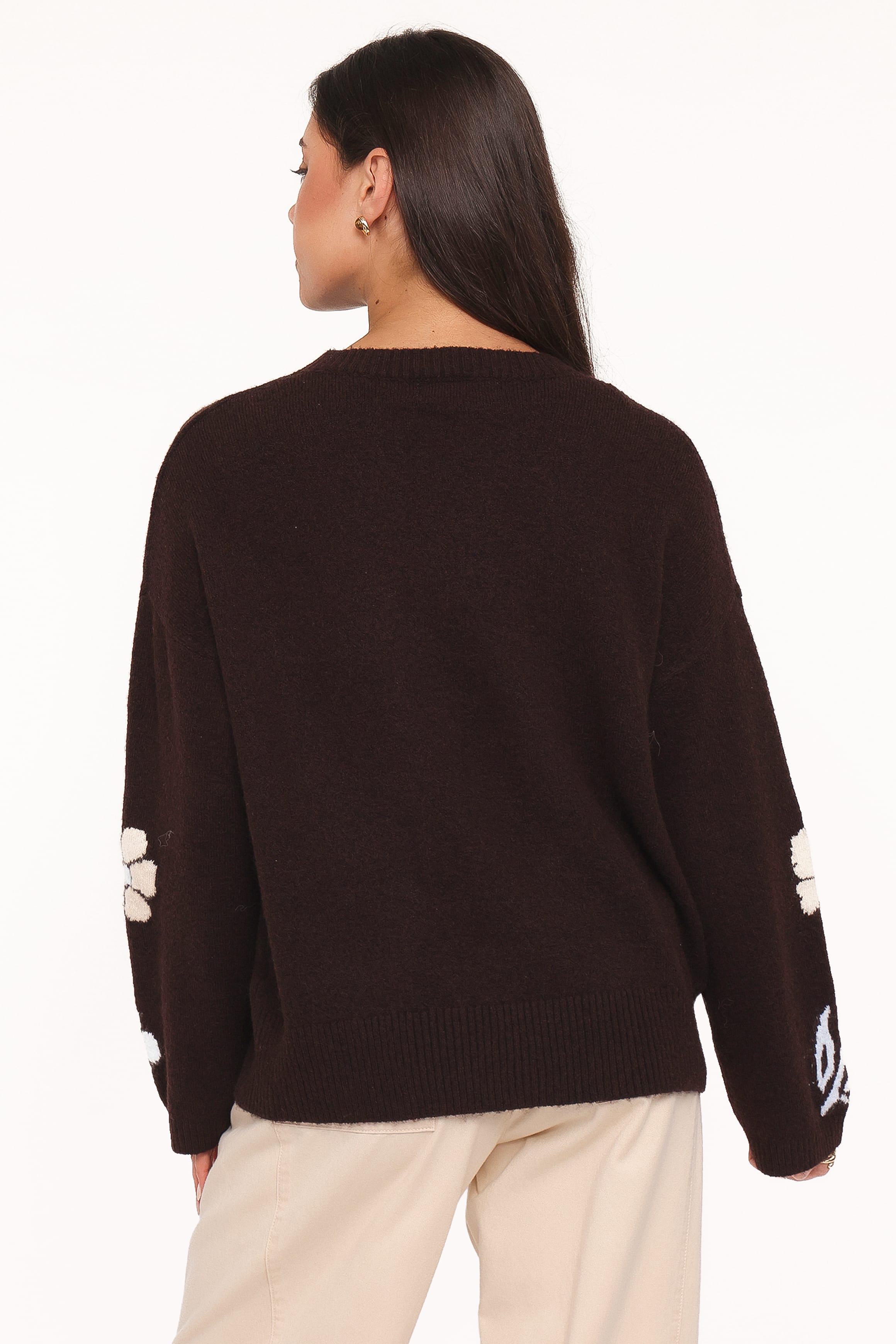 Ashara Knit Sweater - Cocoa Brown
