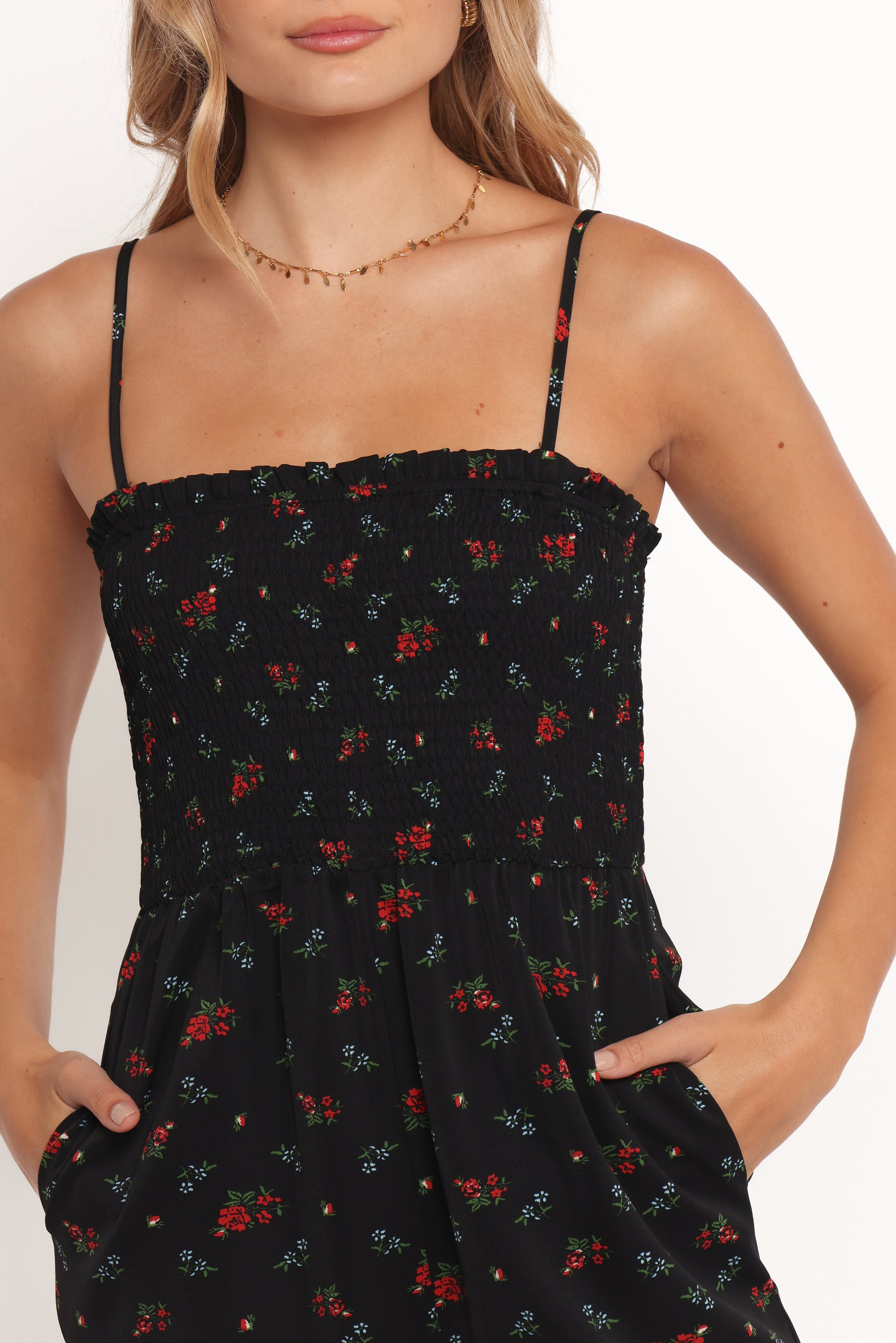 Ashie Playsuit - Black