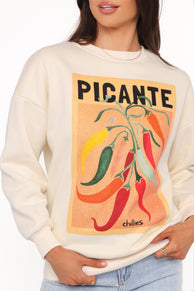 Ava Picante Sweatshirt - Yellow
