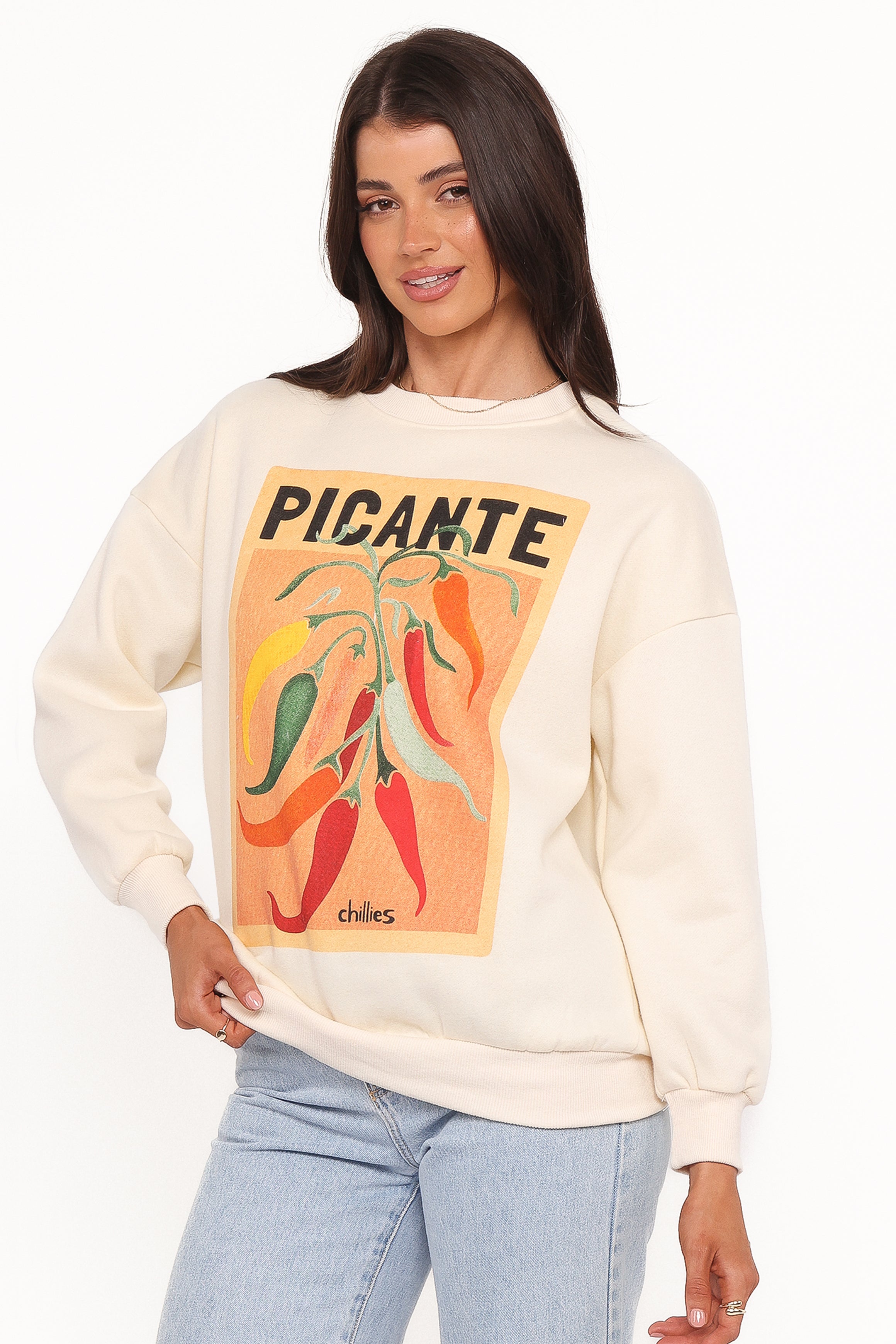 Ava Picante Sweatshirt - Yellow