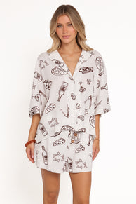 Avara Short Sleeve Shirt - Alfresco