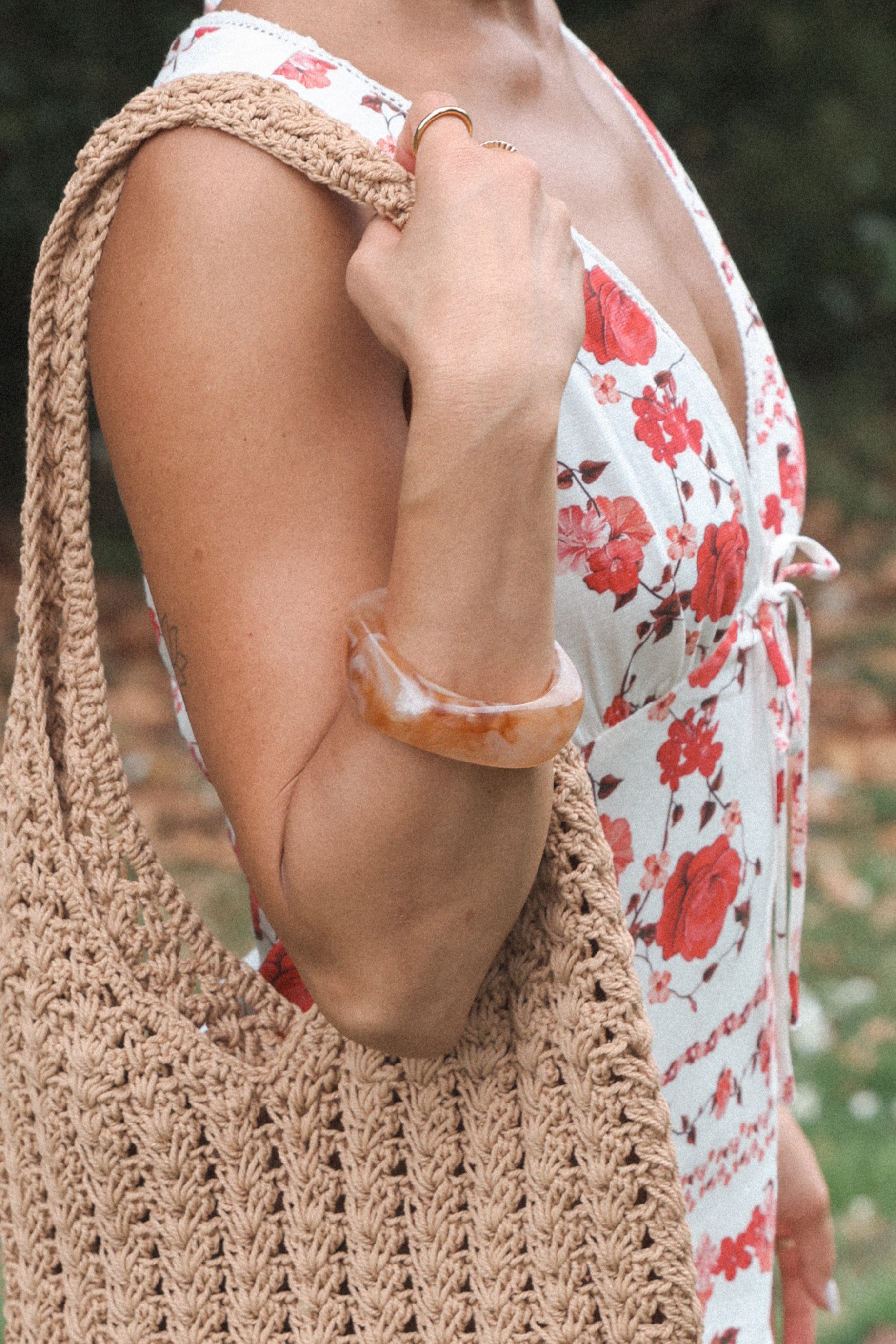 Evania Bracelet - Beige