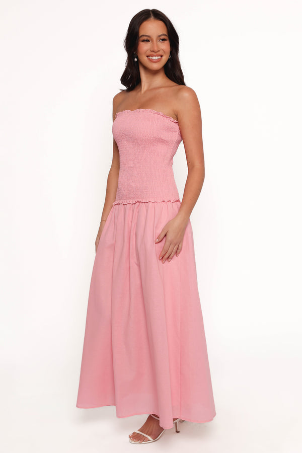 Bea Maxi Dress - Soft Pink